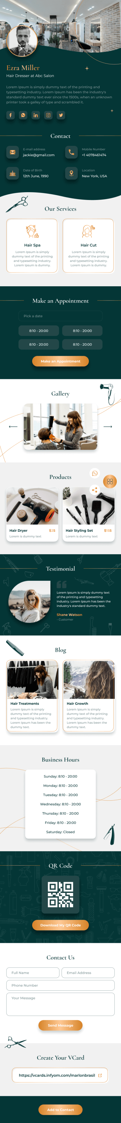 Stylish Digital Card